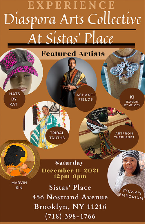 Dec. 11, 2021 - Diaspora Arts Collective Bazaar
