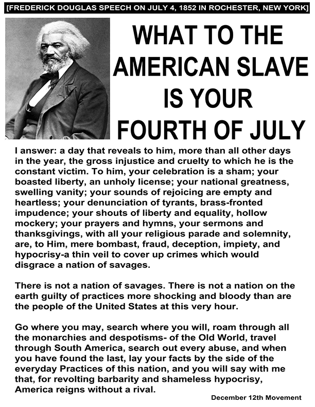 Frederick Douglas Speech What To The American Slave Is Your Fourth Of