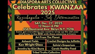 Celebrate Kwanzaa with Diaspora Arts Collective