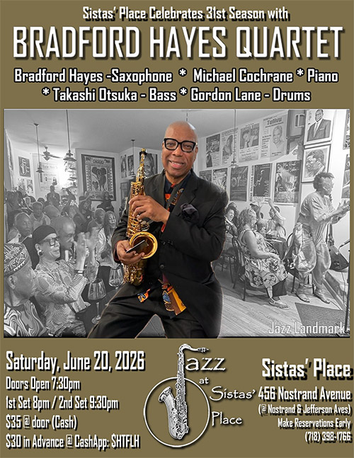 Bradford Hayes Quartet