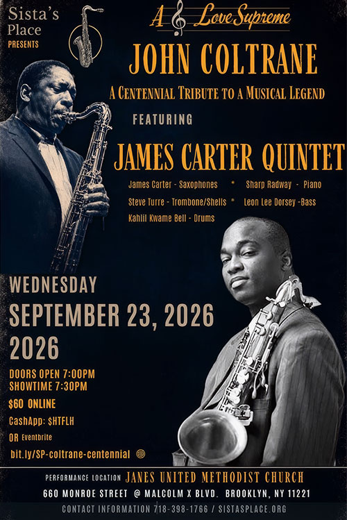 Honor the 100th Centennial of John Coltrane