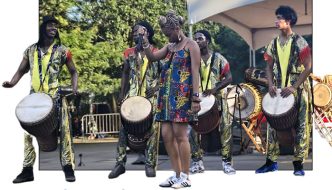 Ballet Fe Sa Contemporary African Percussive Ensemble