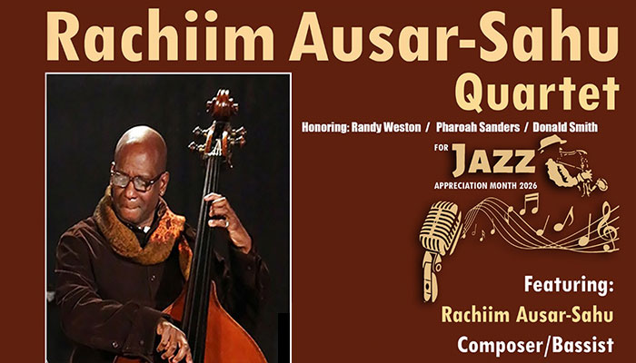 Rachiim Ausar Sahu Quartet at Sistas' Place