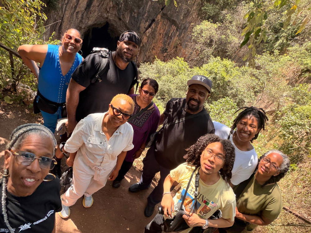 Happy Visitors to Zimbabwe